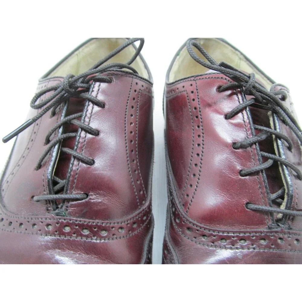 Florsheim Imperial Comfortech Brown Leather Wingtip Oxfords  US 9 D